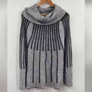 Le Maglie Di Sofia Gray Sweater Mohair Blend NWT Size Large